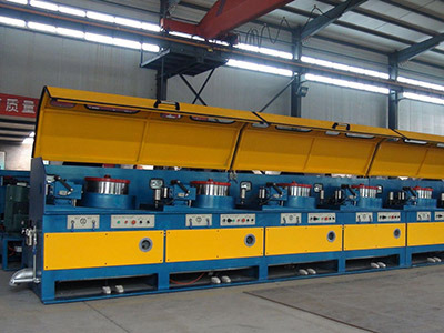 Case study of straight wire drawing machine