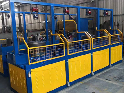 Case study of pulley type wire drawing machine