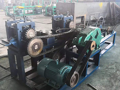 Flat wire rolling equipment